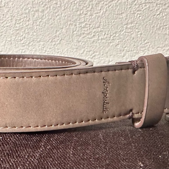 Men’s Aeropostale Faux Suede Brown Belt XL - Picture 5 of 5
